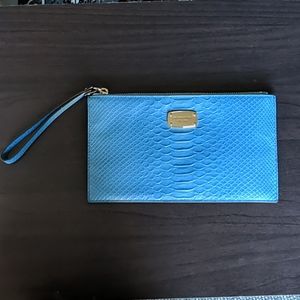 Michael Kors leather wristlet